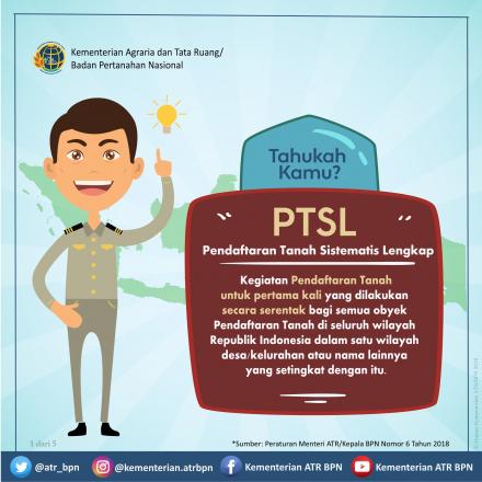 Program PTSL Pastikan Penyelesaian Sertifikasi Lahan Akan Sesuai Target